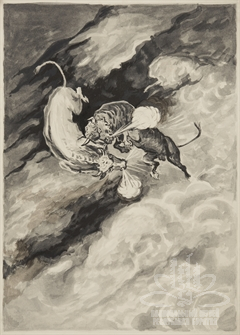 Иллюстрация к эпосу «Гэсэр».