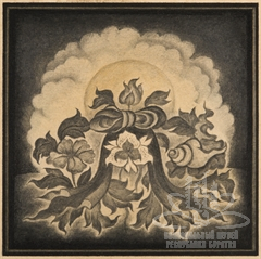 Иллюстрация к эпосу «Гэсэр». Лист 3