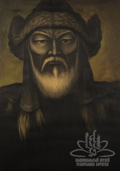 Иллюстрация к эпосу «Гэсэр». Лист 1