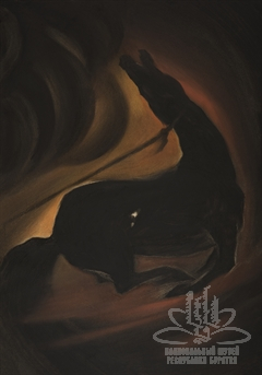 Иллюстрация к эпосу «Гэсэр». Лист 4