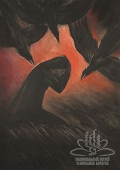 Иллюстрация к эпосу «Гэсэр». Лист 5