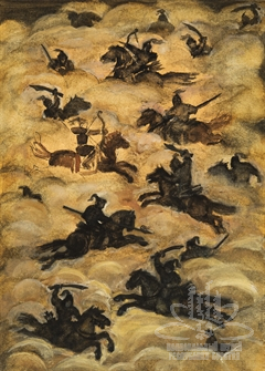 Битва на небесах. Ветвь первая. Шмуцтитул Битва на небесах. Ветвь первая. Шмуцтитул