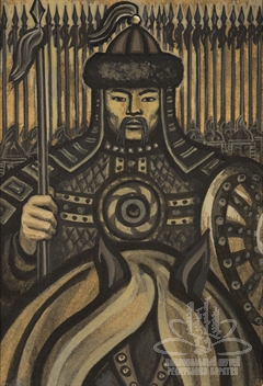 Гэсэр. Ветвь вторая. Шмуцтитул Гэсэр. Ветвь вторая. Шмуцтитул