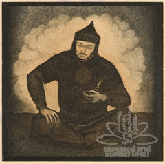 Раздумья. Иллюстрация к эпосу «Гэсэр»