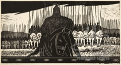 Гэсэр с войском. Ветвь четвертая.