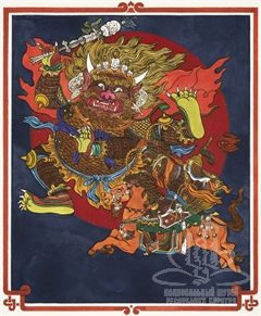 Война Гэсэра с Архан-Шудхэром. Ветвь третья