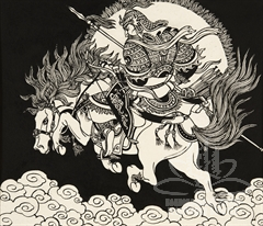 Гэсэр поднимается на седьмое небо. Ветвь шестая