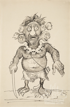 Эскиз к эпосу «Гэсэр» Эскиз к эпосу «Гэсэр»