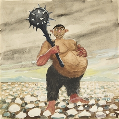 Эскиз к эпосу «Гэсэр» Эскиз к эпосу «Гэсэр»