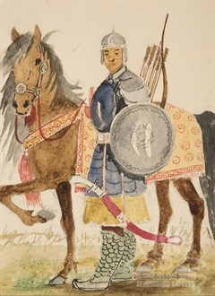 Эскиз к эпосу «Гэсэр» Эскиз к эпосу «Гэсэр»