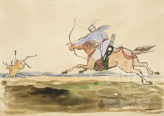 Эскиз к эпосу «Гэсэр» Эскиз к эпосу «Гэсэр»