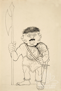 Эскиз к эпосу «Гэсэр» Эскиз к эпосу «Гэсэр»