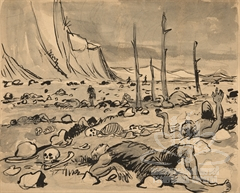 Эскиз к эпосу «Гэсэр» Эскиз к эпосу «Гэсэр»