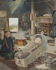 Гэсэр в зыбке Гэсэр в зыбке